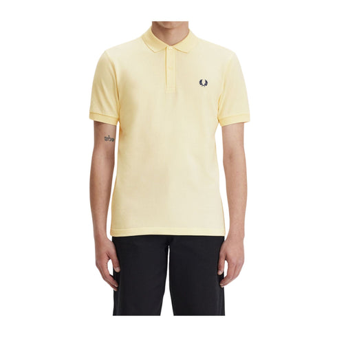 FRED PERRY Polo Polo Uomo slim due bottoni Giallino P24-FRED PERRYM6000-U99-M - Francavilla Moda