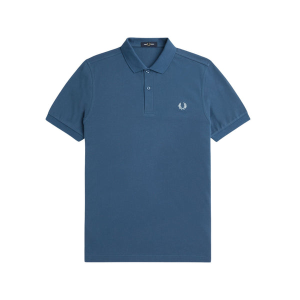 FRED PERRY Polo Polo Uomo slim due bottoni Blu aperto P24-FRED PERRYM6000-V06-M - Francavilla Moda