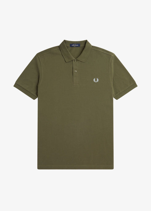 Fred Perry Polo Polo Uomo slim due bottoni Militare celeste P24-FRED PERRYM6000-V41-S - Francavilla Moda