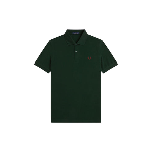 Fred Perry Polo mm Polo uomo tinta unita M P26-FRED PERRYM6000-15B-M - Francavilla Moda