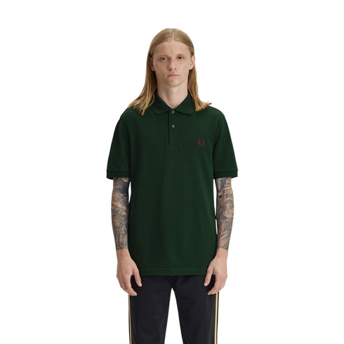 Fred Perry Polo mm Polo uomo tinta unita M P26-FRED PERRYM6000-15B-M - Francavilla Moda
