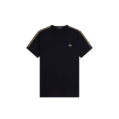 Fred Perry T-shirt mm T-shirt Ringer uomo con fettuccia a contrasto M P26-FRED PERRYM4613-90A-M - Francavilla Moda