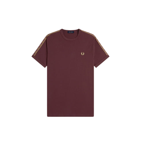 Fred Perry T-shirt mm T-shirt Ringer uomo con fettuccia a contrasto M - Francavilla Moda