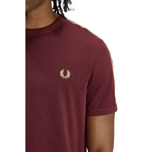 Fred Perry T-shirt mm T-shirt Ringer uomo con fettuccia a contrasto M - Francavilla Moda