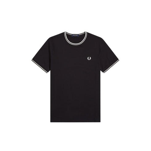 Fred Perry T-shirt T-shirt Uomo con bordino a contrasto S - Francavilla Moda