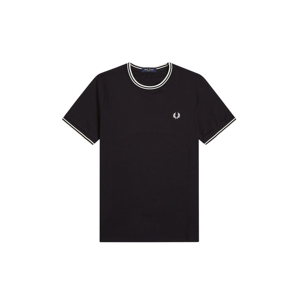 Fred Perry T-shirt T-shirt Uomo con bordino a contrasto S - Francavilla Moda