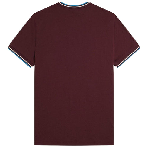 Fred Perry T-shirt T-shirt Uomo con bordino a contrasto S A25 - FRED PERRYM1588 - Z63 - S - Francavilla Moda