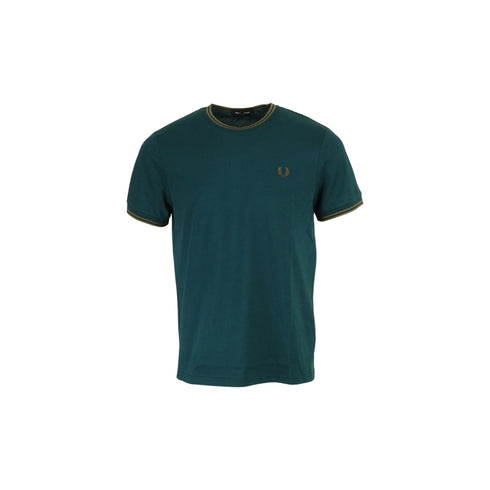 Fred Perry T-shirt T-shirt Uomo con bordino a contrasto S A25-FRED PERRYM1588-Z48-S - Francavilla Moda