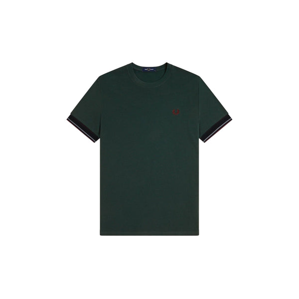Fred Perry T-shirt mm T-shirt uomo con doppia riga sul bordo manica S P26-FRED PERRYM2396-30A-S - Francavilla Moda