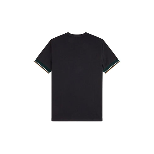 Fred Perry T-shirt mm T-shirt uomo con doppia riga sul bordo manica S - Francavilla Moda