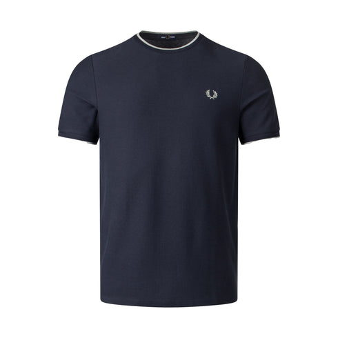 Fred Perry T-shirt T-shirt Uomo con profili a contrasto S P26-FRED PERRYM2397-608-S - Francavilla Moda
