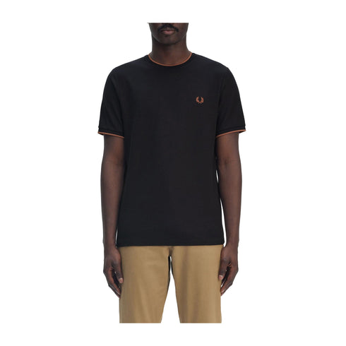 Fred Perry T-shirt T-shirt Uomo con riga a contrasto S P25 - FRED PERRYM8585 - 795 - S - Francavilla Moda