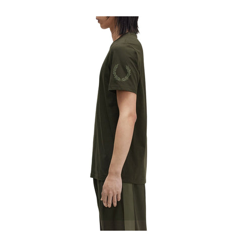 Fred Perry T-shirt T-shirt Uomo Double Branded Graphic S A24 - FRED PERRYM8696 - 408 - S - Francavilla Moda