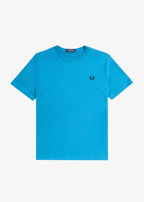 Fred Perry T-shirt T-shirt Uomo girocollo Bianco Oceano P24-FRED PERRYM1600-V35-S - Francavilla Moda