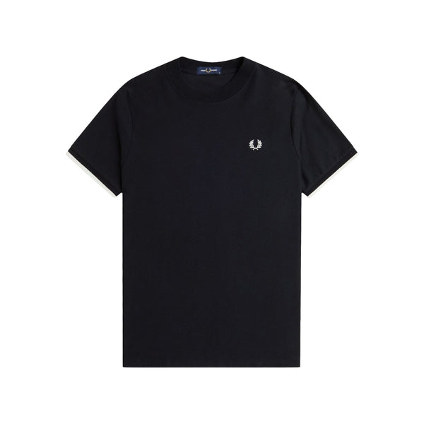 Fred Perry T-shirt T-shirt Uomo girocollo Tipped Cuff S - Francavilla Moda