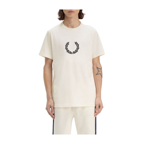 Fred Perry T-shirt T-shirt Uomo logo testurizzato S - Francavilla Moda