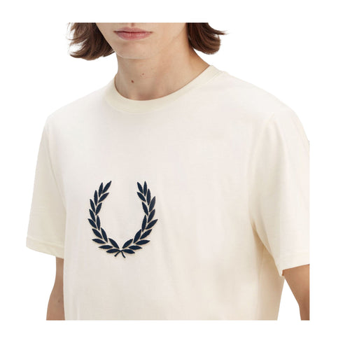 Fred Perry T-shirt T-shirt Uomo logo testurizzato S - Francavilla Moda