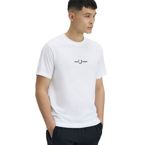 Fred Perry T-shirt mm T-shirt uomo mm con ricamo S - Francavilla Moda