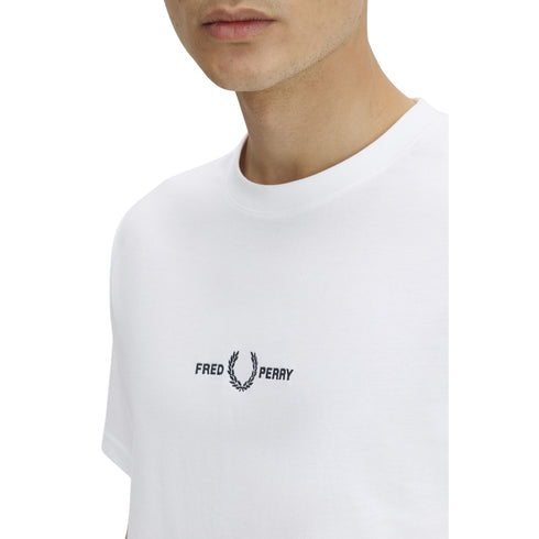 Fred Perry T-shirt mm T-shirt uomo mm con ricamo S - Francavilla Moda