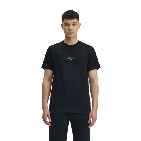 Fred Perry T-shirt mm T-shirt uomo mm con ricamo S P26-FRED PERRYM4580-102-S - Francavilla Moda