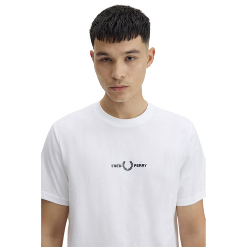 Fred Perry T-shirt mm T-shirt uomo mm con ricamo S - Francavilla Moda