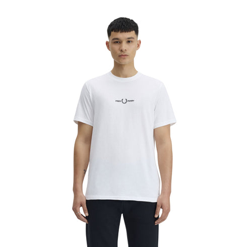Fred Perry T-shirt mm T-shirt uomo mm con ricamo S - Francavilla Moda