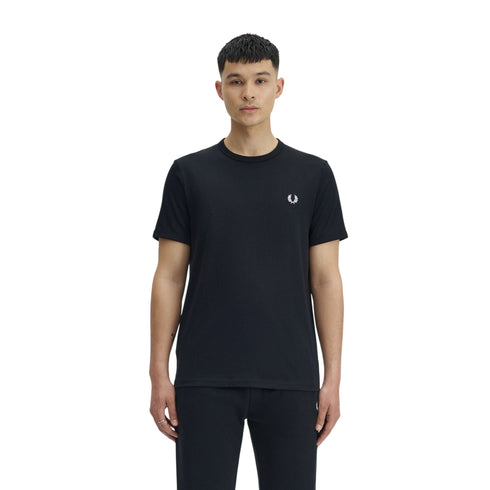 Fred Perry T-shirt mm T-shirt uomo mm Ringer taglia unica S P26-FRED PERRYM3519-102-S - Francavilla Moda