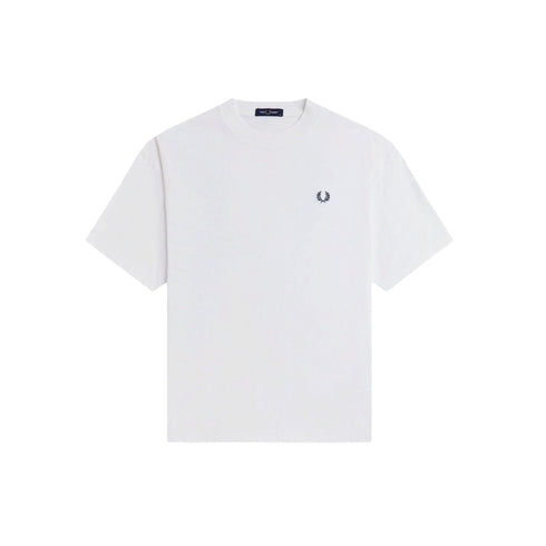 Fred Perry T-shirt T-shirt Uomo oversize con maxi logo retro S - Francavilla Moda