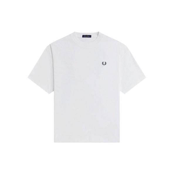 Fred Perry T-shirt T-shirt Uomo oversize con maxi logo retro S - Francavilla Moda