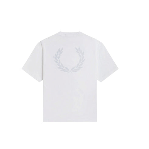 Fred Perry T-shirt T-shirt Uomo oversize con maxi logo retro S P26-FRED PERRYM2474-297-S - Francavilla Moda