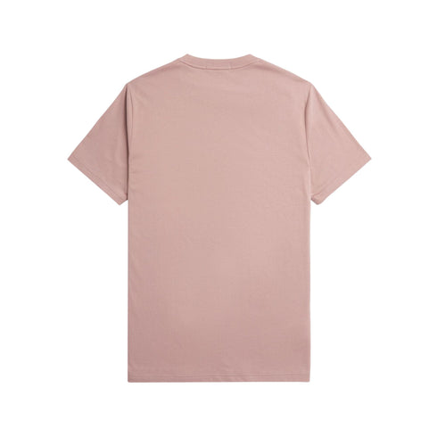 Fred Perry T-shirt T-shirt Uomo ricamo frontale Rosa P24-FRED PERRYM4580-S52-S - Francavilla Moda