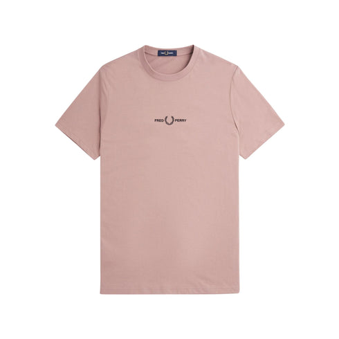 Fred Perry T-shirt T-shirt Uomo ricamo frontale Rosa P24-FRED PERRYM4580-S52-S - Francavilla Moda