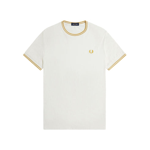 Fred Perry T-shirt T-shirt Uomo Twin Tipped doppia righe S P25 - FRED PERRYM1588 - Y53 - S - Francavilla Moda