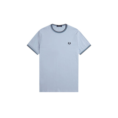 Fred Perry T-shirt T-shirt Uomo Twin Tipped doppia righe S P25 - FRED PERRYM1588 - Y58 - S - Francavilla Moda