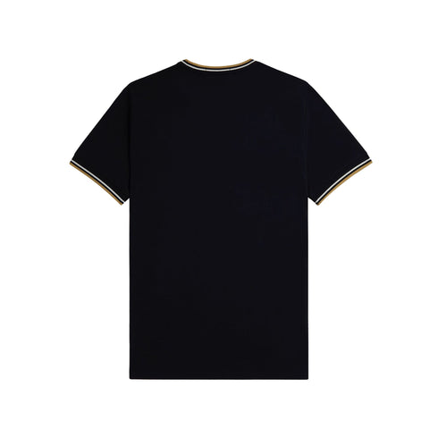 Fred Perry T-shirt T-shirt Uomo Twin Tipped doppia righe S P25 - FRED PERRYM1588 - V56 - S - Francavilla Moda