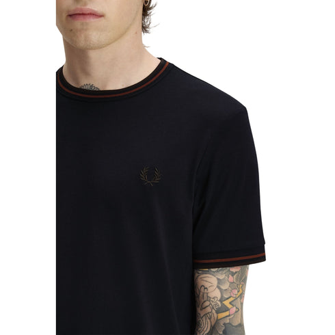 Fred Perry T-shirt T-shirt Uomo Twin Tipped M A26-FRED PERRYM1588-85C-M - Francavilla Moda