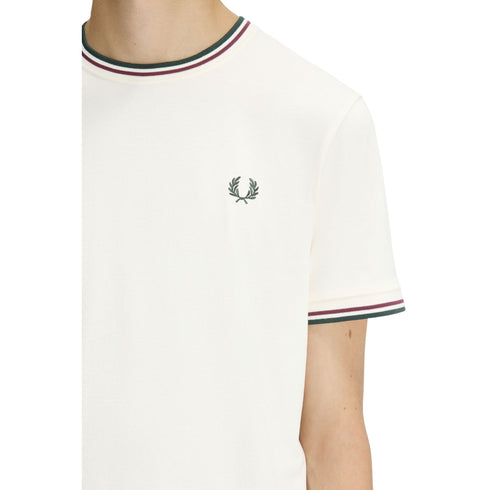 FRED PERRY T-shirt Uomo T-shirt con doppia riga S P26-FRED PERRYM1588-84A-S - Francavilla Moda