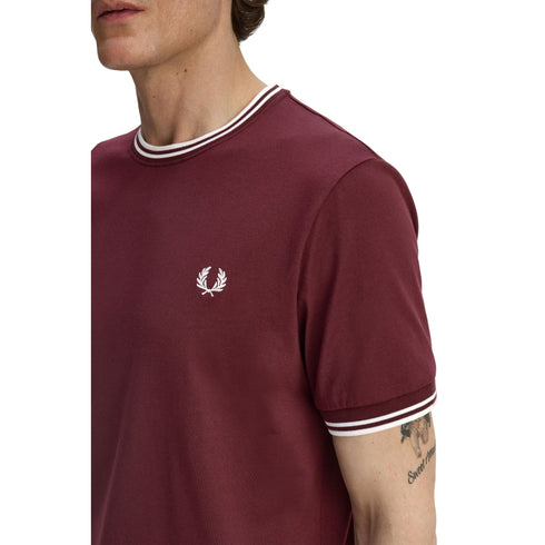 FRED PERRY T-shirt Uomo T-shirt con doppia riga S P26-FRED PERRYM1588-64A-S - Francavilla Moda