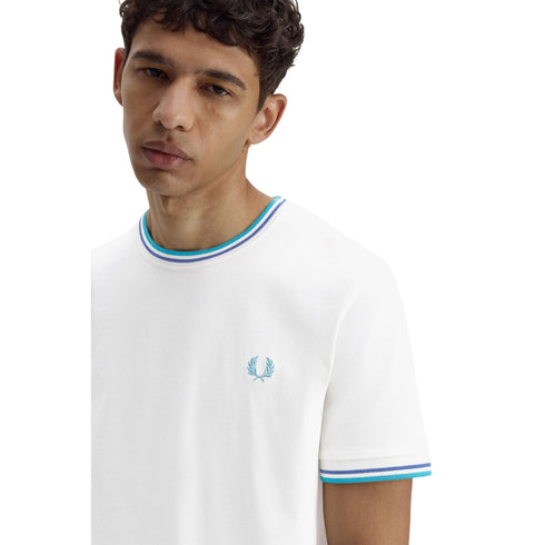 FRED PERRY T-shirt Uomo T-shirt con doppia riga S P26-FRED PERRYM1588-94A-S - Francavilla Moda