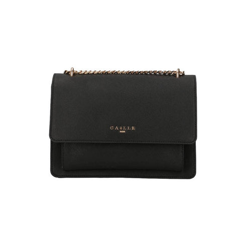 GAELLE Borsa a spalla Borsa Donna due scomparti con catena Nero A24 - GAELLEGAACW01204 - NERO - UNI - Francavilla Moda