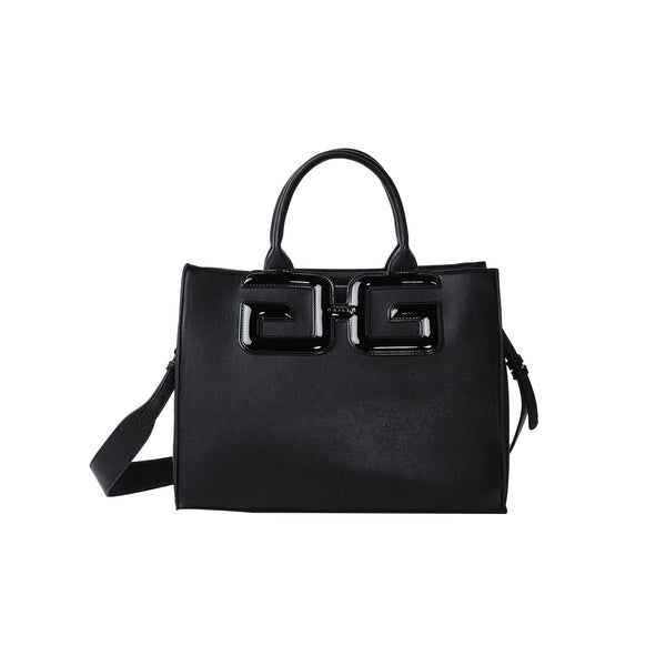 Gaelle Borsa a mano Borsa Donna shopper con doppio manico Nero - Francavilla Moda