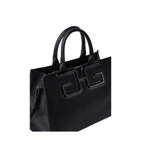 Gaelle Borsa a mano Borsa Donna shopper con doppio manico Nero - Francavilla Moda