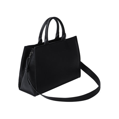 Gaelle Borsa a mano Borsa Donna shopper con doppio manico Nero - Francavilla Moda