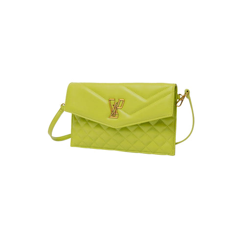Gaelle Pochette Pochette Donna trapuntata con tracolla UNI P25 - GAELLEGAACW02182 - LIME - UNI - Francavilla Moda