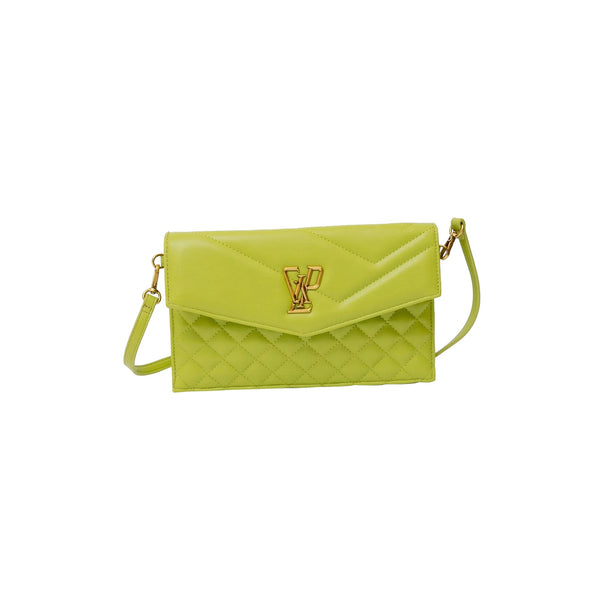 Gaelle Pochette Pochette Donna trapuntata con tracolla UNI P25 - GAELLEGAACW02182 - LIME - UNI - Francavilla Moda