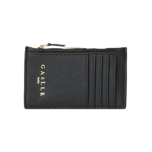 GAELLE Portacarte Portacarte Donna martellato con logo Nero A24 - GAELLEGAACW01213 - NERO - UNI - Francavilla Moda