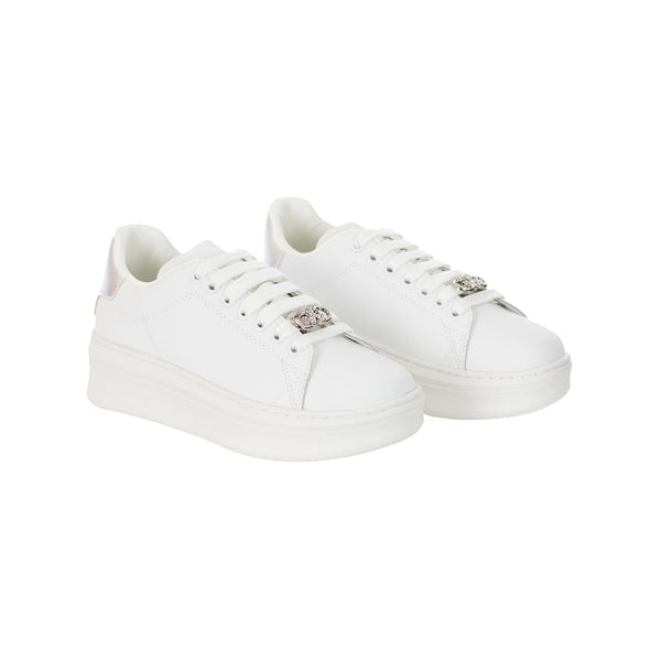 Gaelle Sneakers Sneakers Donna Addict inserto laminato 36 P25 - GAELLEGACAW01302 - ARGENTO - 36 - Francavilla Moda