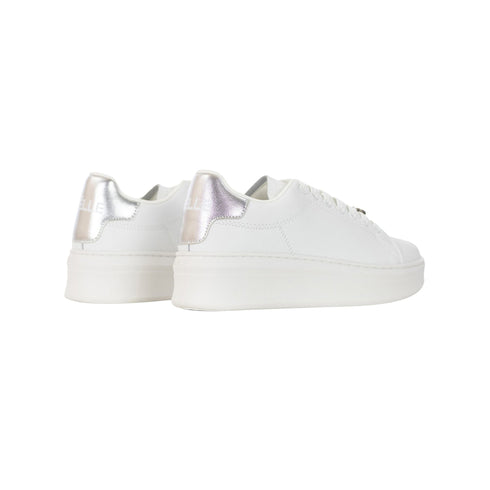 Gaelle Sneakers Sneakers Donna Addict inserto laminato 36 P25 - GAELLEGACAW01302 - ARGENTO - 36 - Francavilla Moda