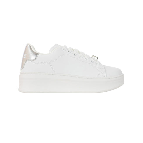 Gaelle Sneakers Sneakers Donna Addict inserto laminato 36 P25 - GAELLEGACAW01302 - ARGENTO - 36 - Francavilla Moda