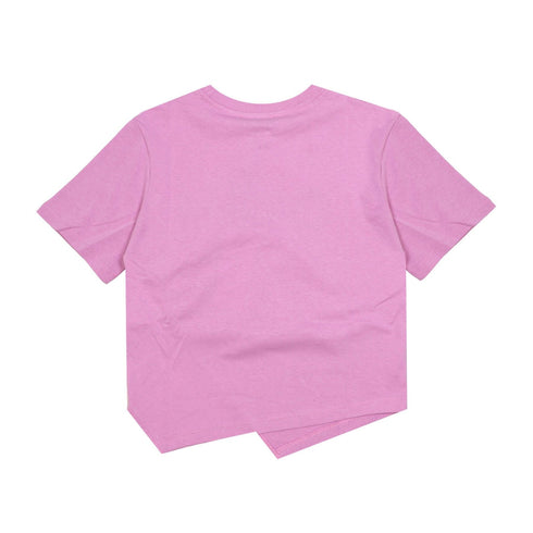 Gaelle T-shirt T-shirt Donna con fondo asimmetrico Orchidea P25 - GAELLEGAABW04303 - ORCHIDEA - 0 - Francavilla Moda